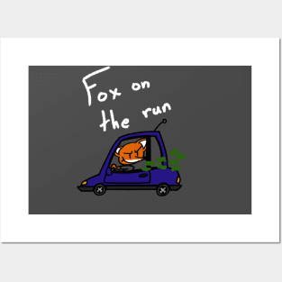 Fox On The Run Posters and Art